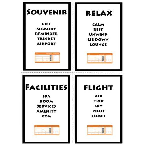 Travel Taboo (EFL/ESL game!) by EnglishEveryDayYay TPT