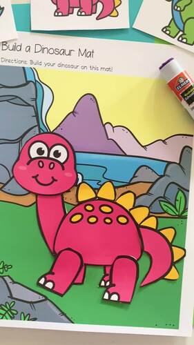 Build A Dinosaur Craft
