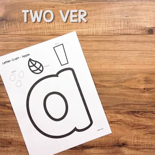 Alphabet Crafts Lowercase by Simply Kinder Teachers Pay Teachers