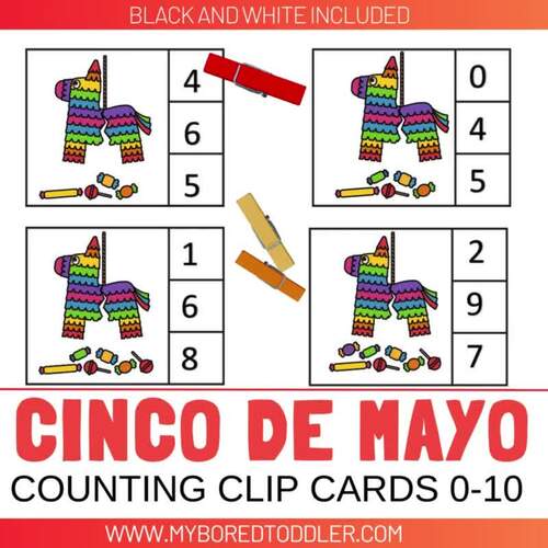 CINCO DE MAYO BUNDLE - Toddler Preschool Learning Activities Centers