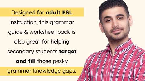 Simple Present vs. Present Progressive Grammar Guide with Worksheets