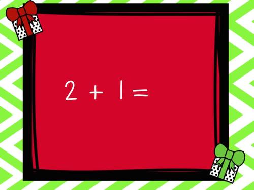 Preview of Holiday Solve And Dance | Addition Within 10 | Interactive Fact Fluency Video