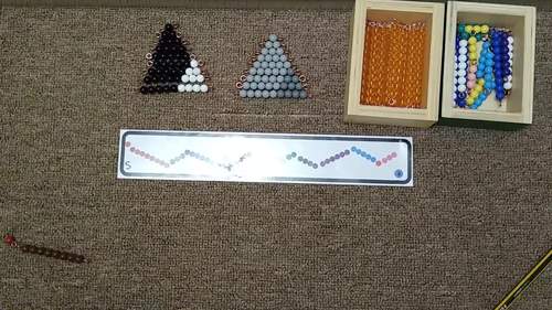 Preview of Montessori Snake Games, Addition, Subtraction, Negative - Video Part 3