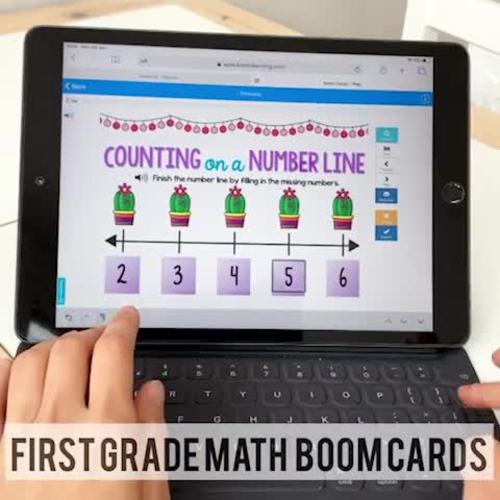 1st Grade Math Boom Cards - Place Value, Number Sense, Geometry ...
