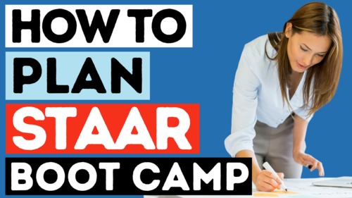 Preview of How to Plan STAAR Boot Camp