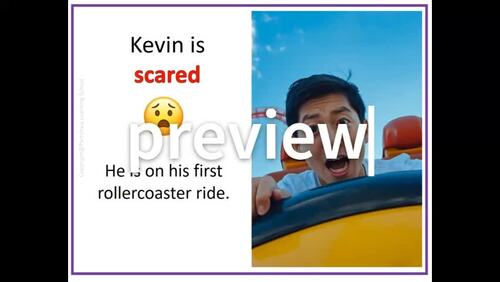Identifying Feelings – Scared | Emoji | Flash cards | Posters | Real Images