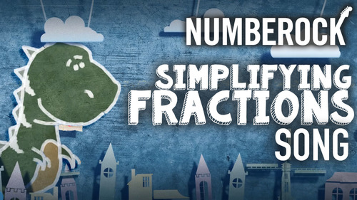 Preview of Simplifying Fractions Song: Reducing to Simplest Form Math Video