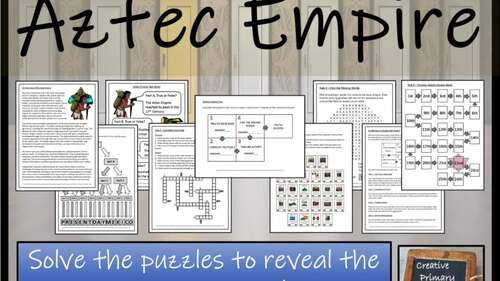 Aztec Empire Escape Room Activity by Creative Primary Literacy | TPT