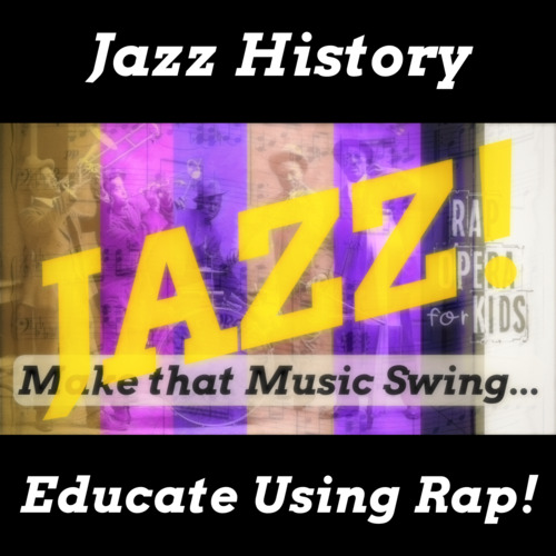 Preview of "Roaring in the 20s!" Jazz Music History Rap Song #3: History of the Jazz Age