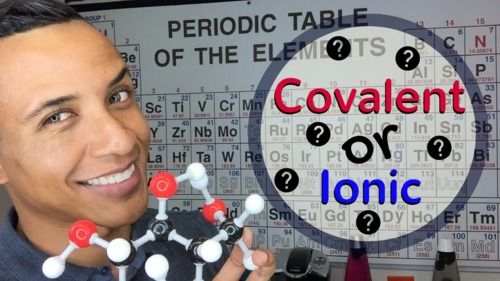 Preview of Identify Covalent and Ionic Compounds with the Periodic Table