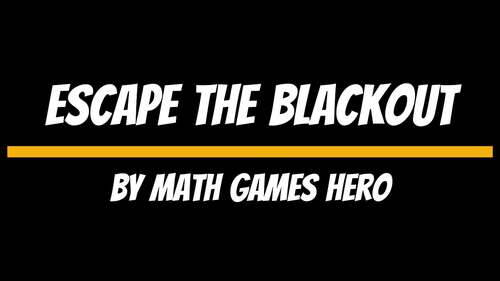 1-Digit Addition | Digital Math Escape Room Game