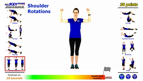 Preview of Weekly Workout - S01-  E08 - 38 points - 25 seconds