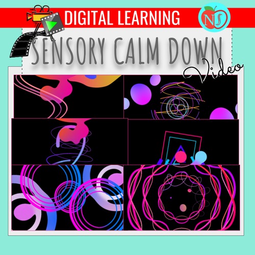 Preview of FREE Sensory Soothing Visual Therapy |  Visual Calm Down Therapy for Autism