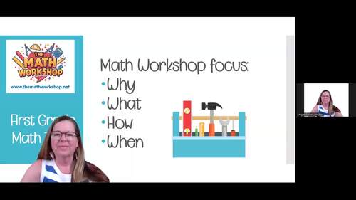 Preview of First Grade Math Tools Video from The Math Workshop