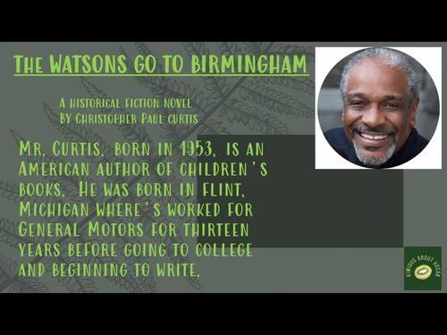 Background HISTORY LESSON PREREADING for The Watsons Go to Birmingham-