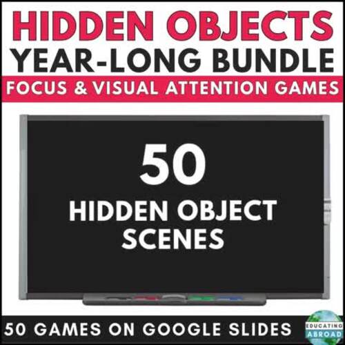 Hidden Objects Mega Bundle | Focus & Visual Attention Games for Google ...