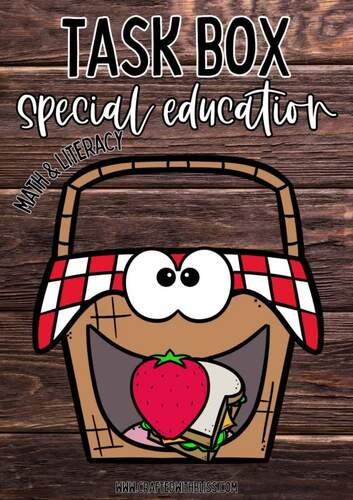 Feed the Picnic Basket Task Cards | Task Box Activities | Centers