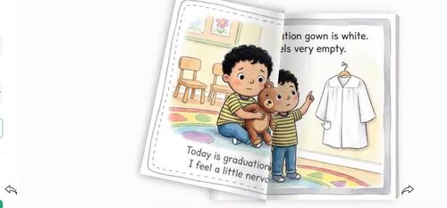 Graduation Social Story | Feelings as Colors | PreK-2 | TPT