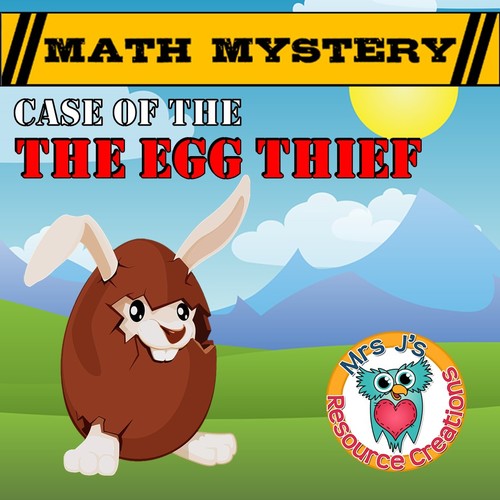 Preview of Easter Math Mystery (Grades K-4 Easter Activity and Spring Activity)