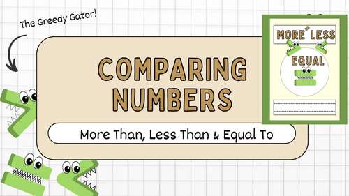 More than Less than Compare numbers Worksheets by Primary Smart Club