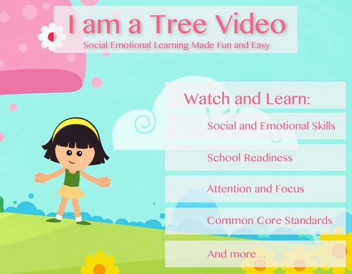 Preview of I am a Tree: Preschool, PreK, Kindergarten, Classroom / Behavior Management
