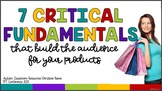 TpT Sellers - 7 Critical Fundamentals That Build the Audie