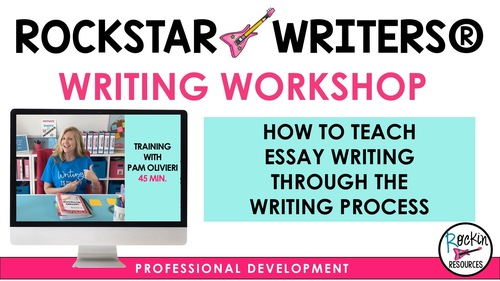 Preview of HOW TO TEACH ESSAY WRITING USING THE WRITING PROCESS