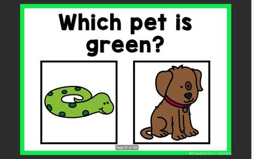 Pets Interactive PDF Digital Activity Pets Study by Engaging Early Learners
