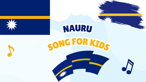 Preview of Nauru Song for Kids | Country Study Video, MP3 & Lyrics PDF