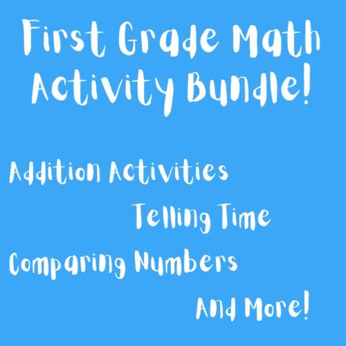 1st Grade Math Centers Bundle by Tara's Teaching Tools | TPT