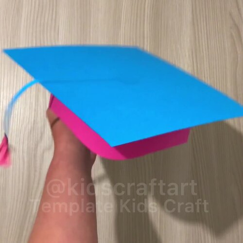 Graduation Cap Craft Life-Size Wearable Hat End of Year Photo Prop ...