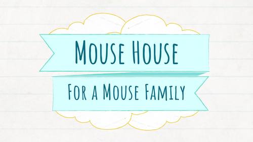 Printable Mouse House - Doll's House Printable for Storytelling &amp; Play