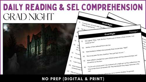 SEL Reading Passage Reading Comprehension Writing ELL Reading Context Clues