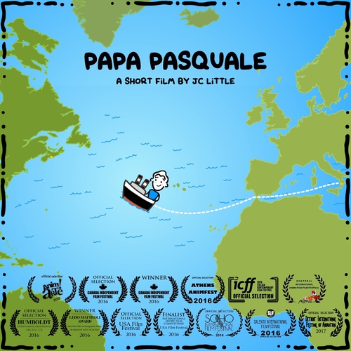 Preview of Papa Pasquale - The animated story of an Italian immigrant.