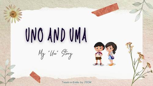 Preview of Uno and Uma (My "Uu" Story