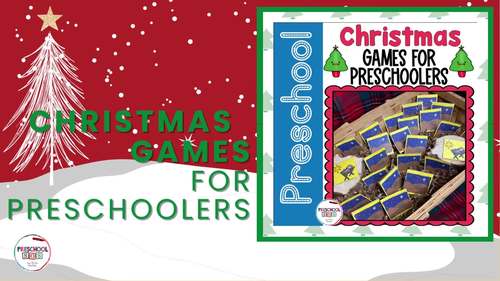 Christmas Games For Preschoolers by Preschool SOS | TPT