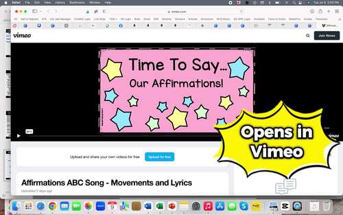 Positive Affirmations ABC Song, Valentine's Day SEL Morning Meeting ...