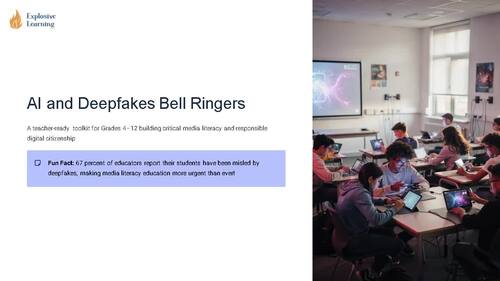 AI And Deepfakes Bell Ringers Set Bell: Independent Living Skills Real ...