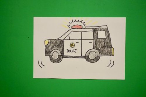 Preview of Let's Draw a Police SUV!