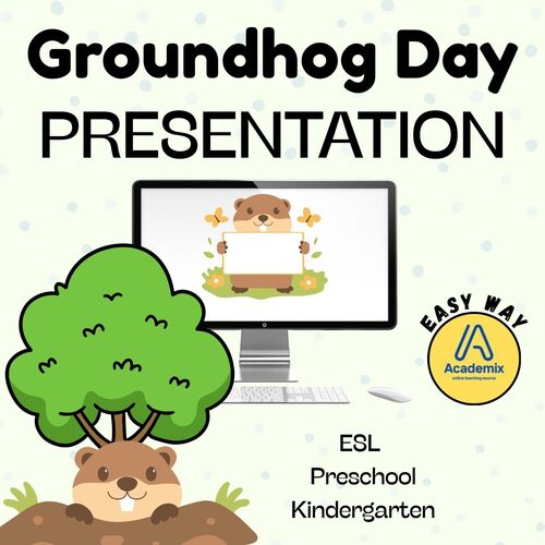 Preview of What Is Groundhog Day?  Informational Presentation