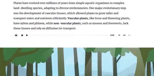 Biology Plants Online Interactive Learning Module- Quick Link | TPT