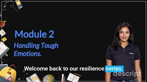 Preview of Module 2 Handling Tough Emotions | Building Resilience Lesson | SEL Activity