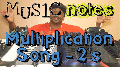 Preview of 2's Multiplication Song - So Easy