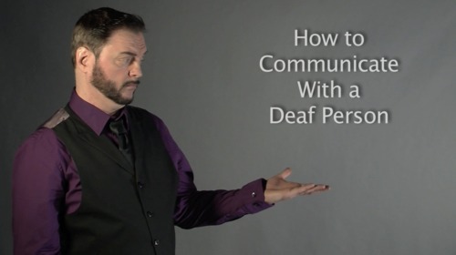 Preview of E21: Deaf Culture - Communication - Sign With Robert