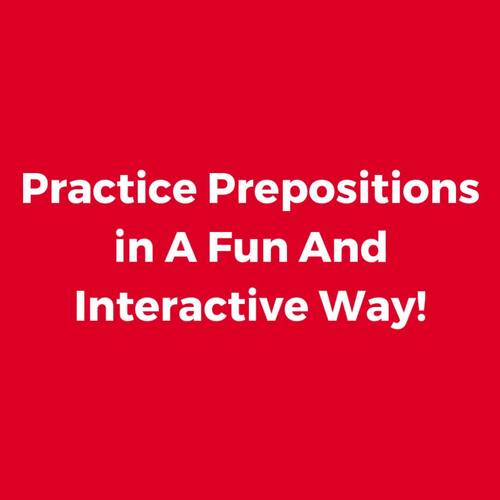 Prepositions Adapted Book And Activities by File Folder Heaven | TPT