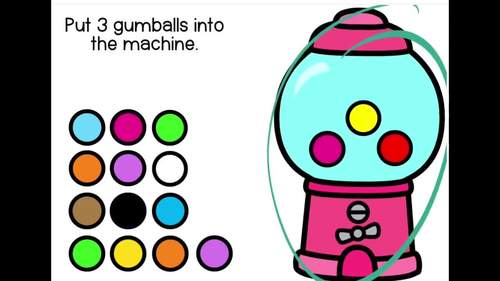 Colors & Counting Boom Cards | Counting 1-10 | back to school | TPT