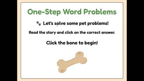 One-Step & Two-Step Word Problems |Addition & Subtraction| Kindergarten & Grad1