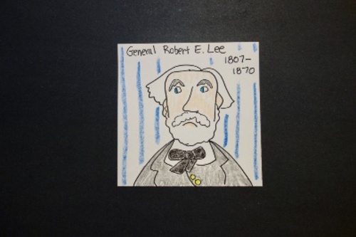 Preview of Let's Draw General Robert E Lee!   (Civil War)