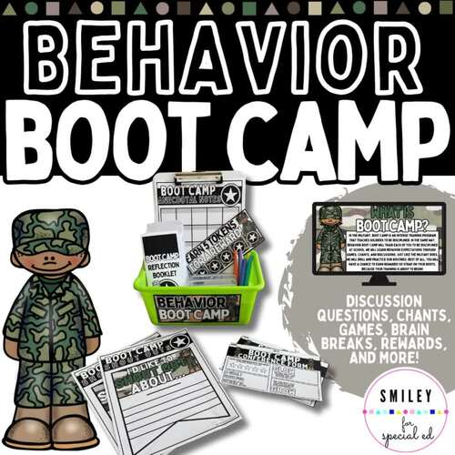 Behavior Boot Camp by Smiley for Special Ed | TPT