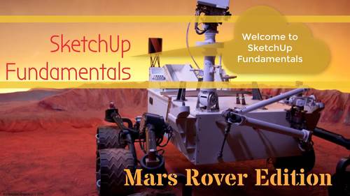 SketchUp Mars Rover Modeling Bundle